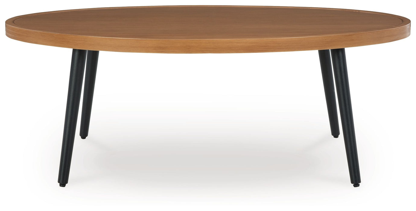 Horizon Hall - Cocktail Table - Two-tone Brown