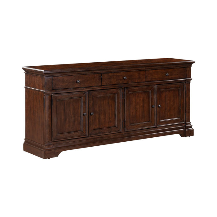 Arden Road - 74" TV Console - Cherry