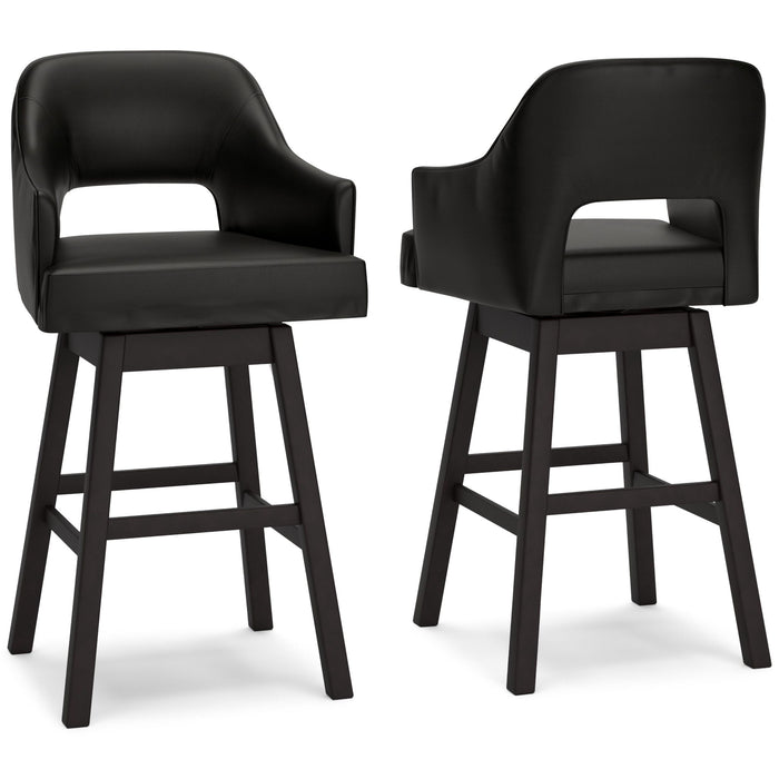 Tallenger - Upholstered Swivel Barstool (Set of 2)