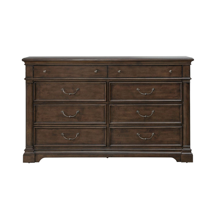 Arden Road - 8 Drawer Dresser - Satin Cherry