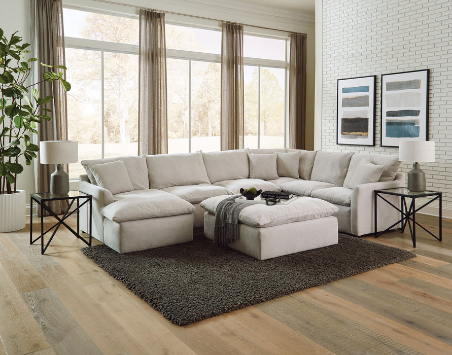 Harper - Sectional With Cocktail Ottoman