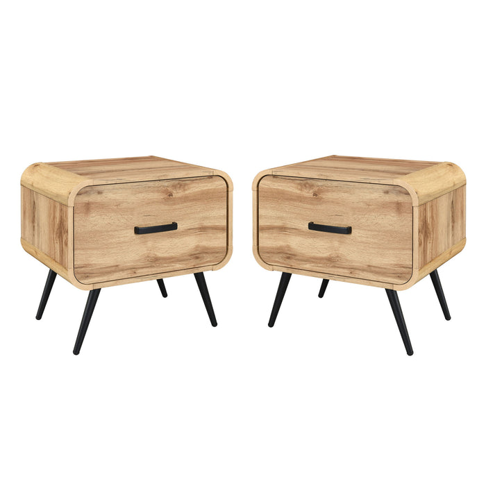 Rowan - One Drawer End Table/Bedside Table