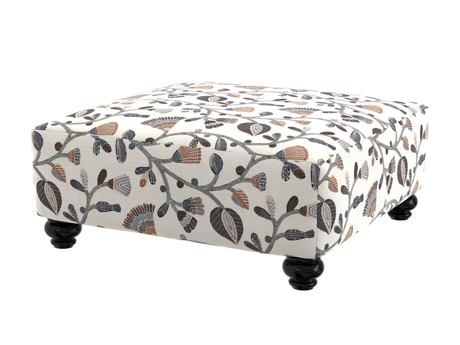 Marley - Cocktail Ottoman - Beige