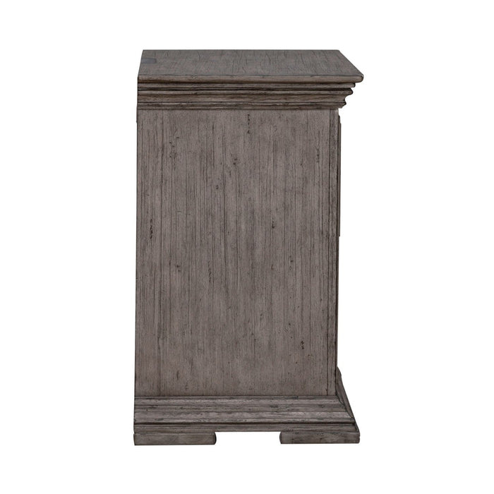 Big Valley - 2 Drawer Night Stand w/ Charging Station
