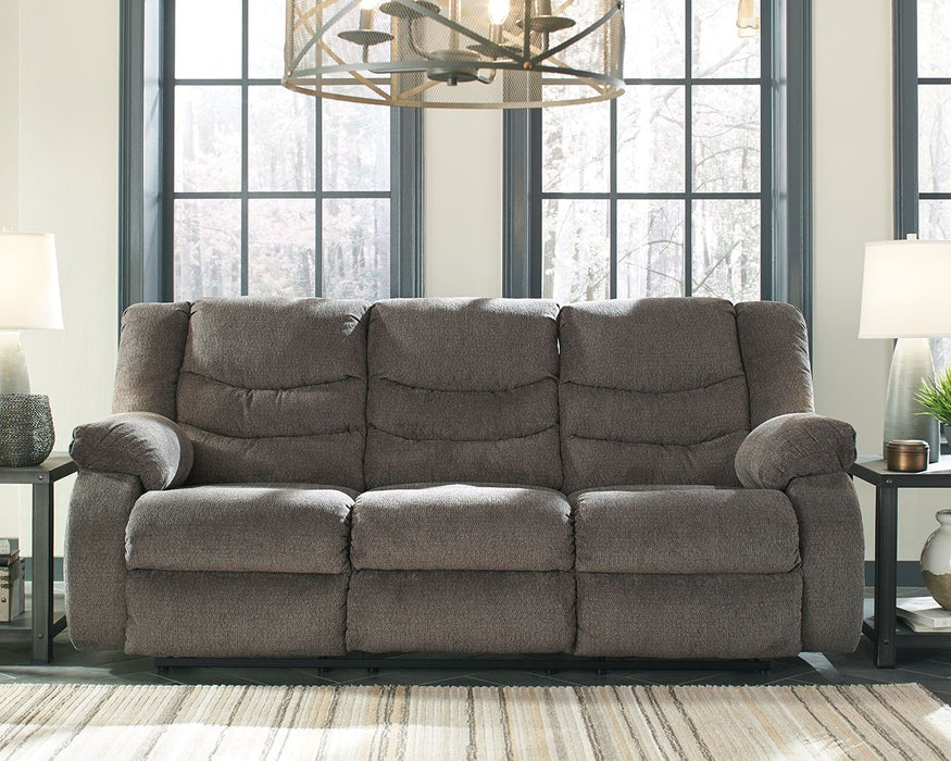 Tulen - Reclining Sofa - Gray