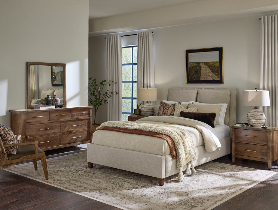 Pure Maple - 2 Drawer Nightstand