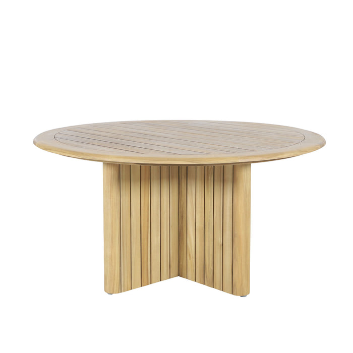 Sedona - Round Patio Dining Table - Natural