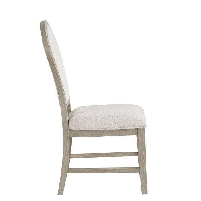 Gwendolyn - Dining Side Chair (Set of 2) - Cerused Taupe
