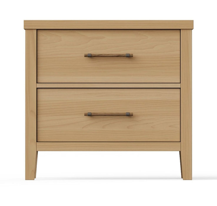 Pure Maple - 2 Drawer Nightstand