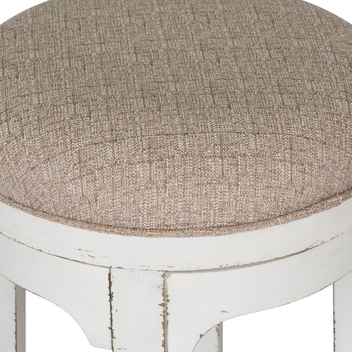 Magnolia Manor - Console Swivel Stool - Antique White