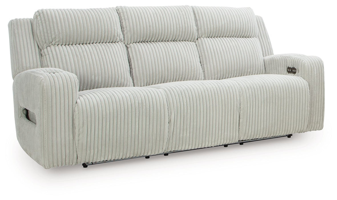 Forest Lake - Power Reclining Sofa With Adj Headrest