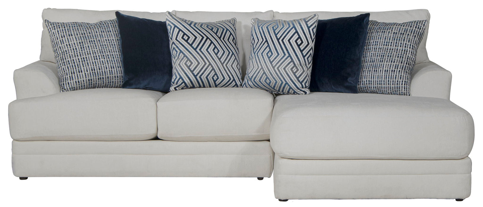 Polaris - Sectional With Comfort Coil Seating And Accent Pillows Included