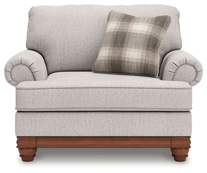 Clearbrooke - Chair And A Half - Sandstone