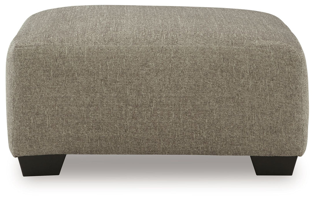 Newellen - Oversized Accent Ottoman - Beige