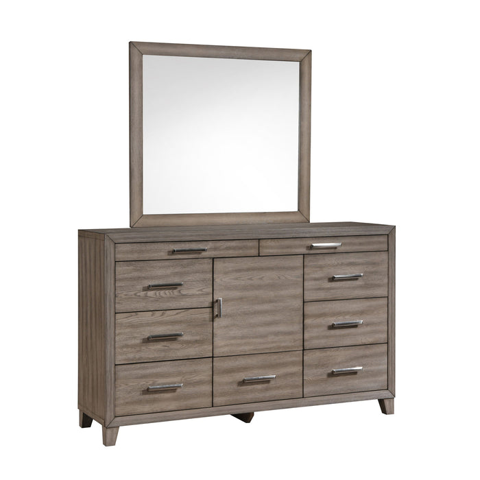 Harrisburg - Mirror - Walnut