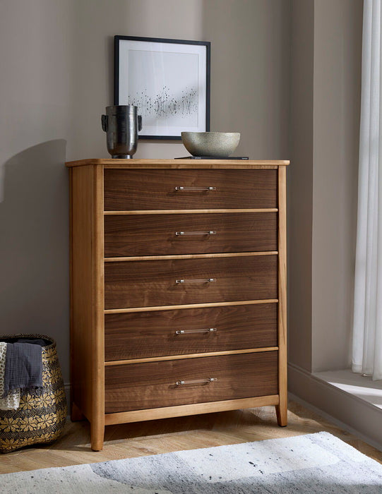 Nordhaven - 5 Drawer Chest - Two-Tone