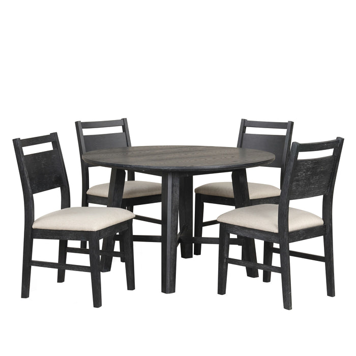 Sable Crest - Dining Set With Round Table