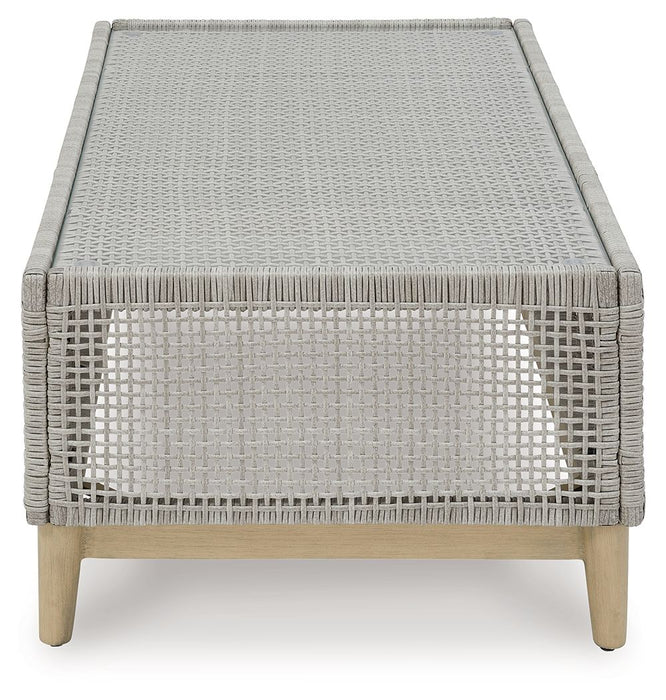 Seton Creek - Rectangular Cocktail Table - Gray