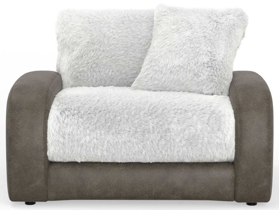 Snowball - Chair & 1/2 - Taupe / Natural