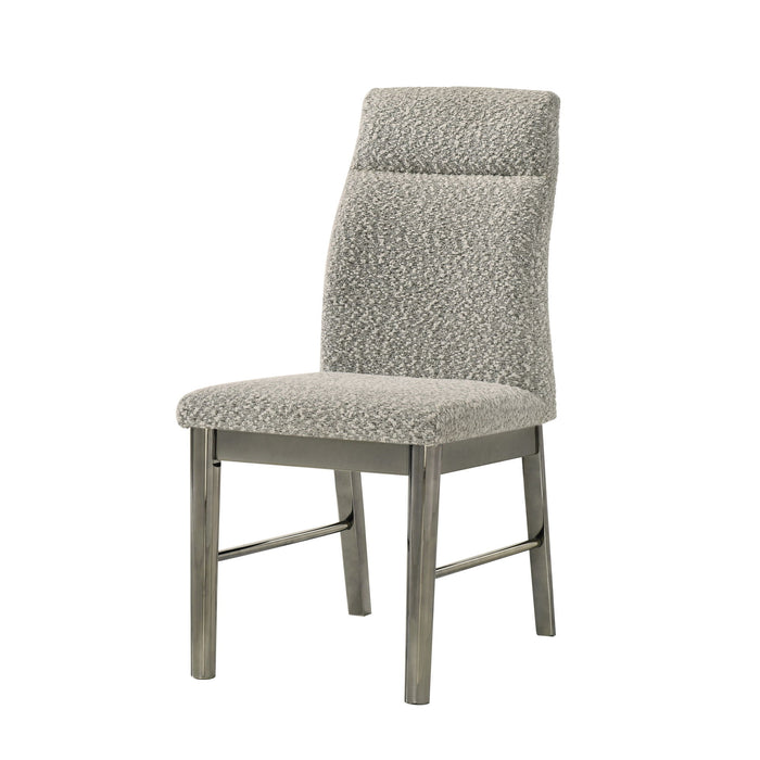 Lennox - Upholstered Side Chair (Set of 2) - Gray