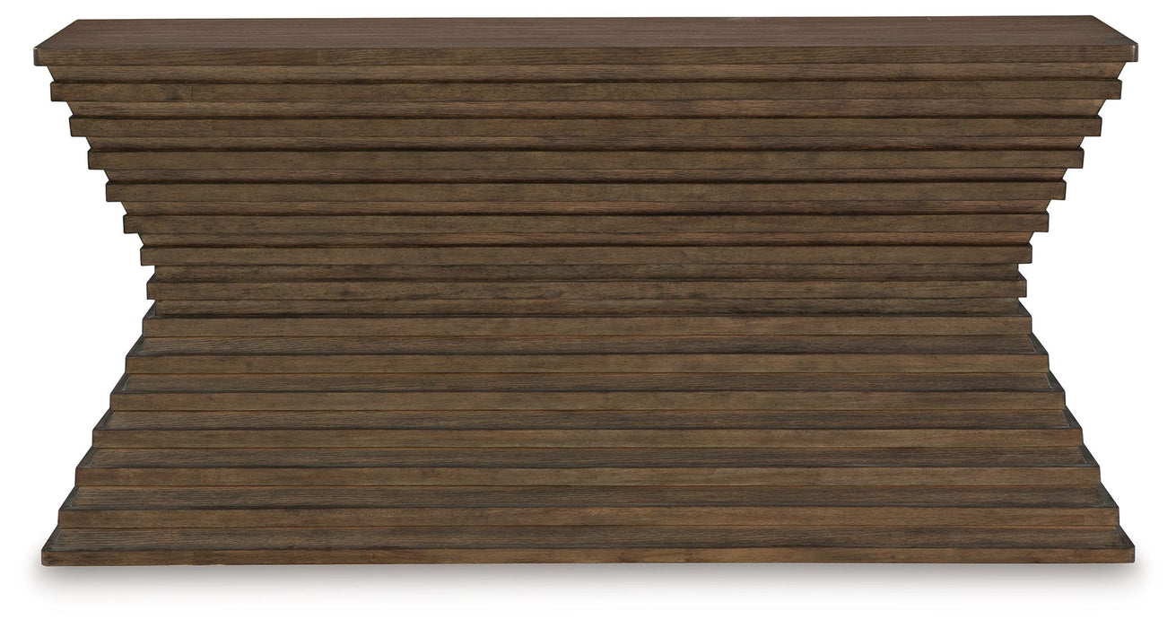 Hannodream - Sofa Table - Warm Brown