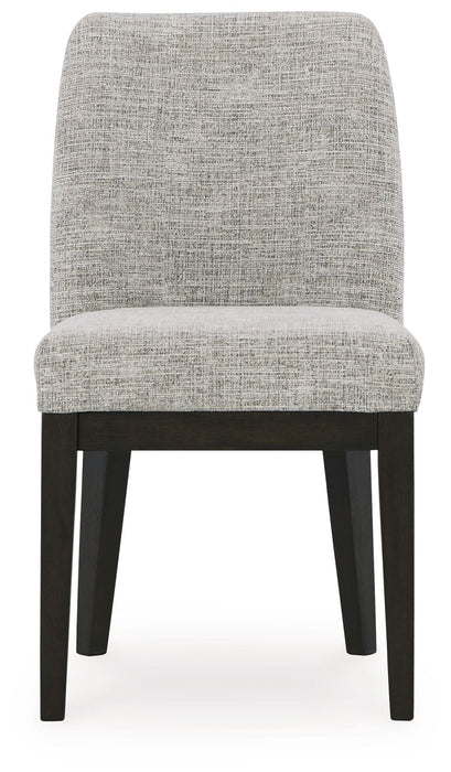 Burkhaus - Dark Brown - Dining Uph Side Chair