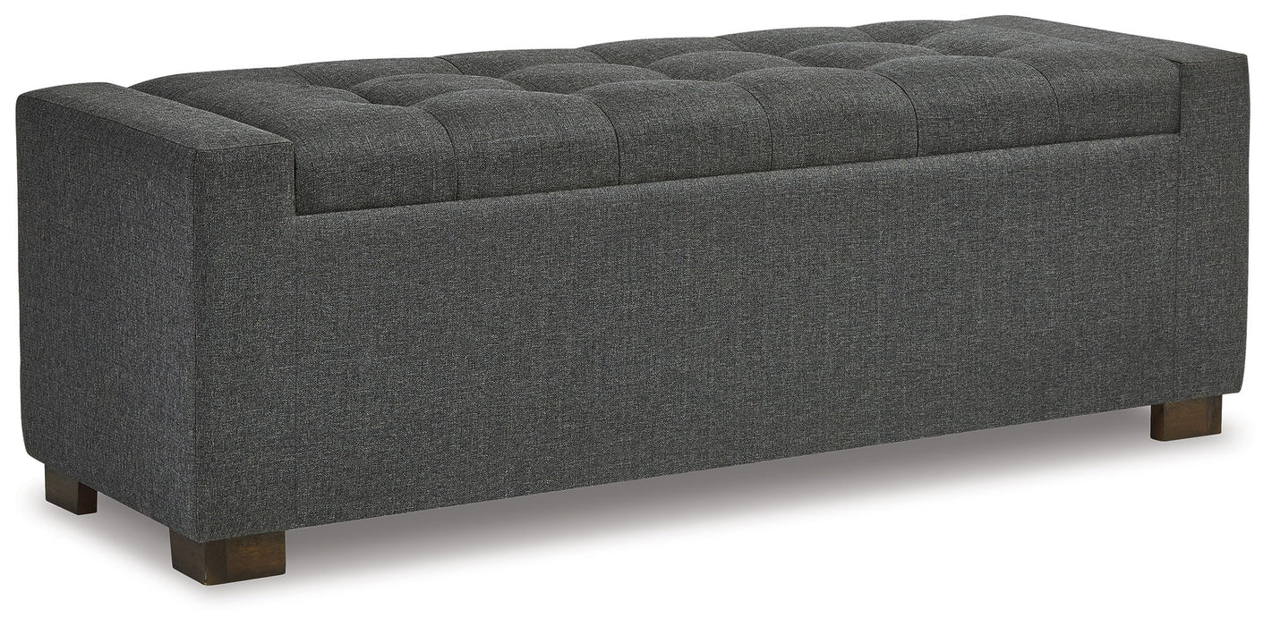 Cortwell - Storage Bench - Gray