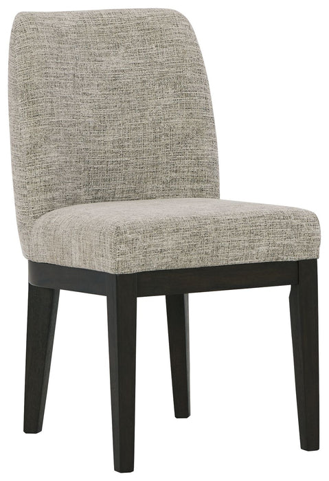 Burkhaus - Dark Brown - Dining Uph Side Chair