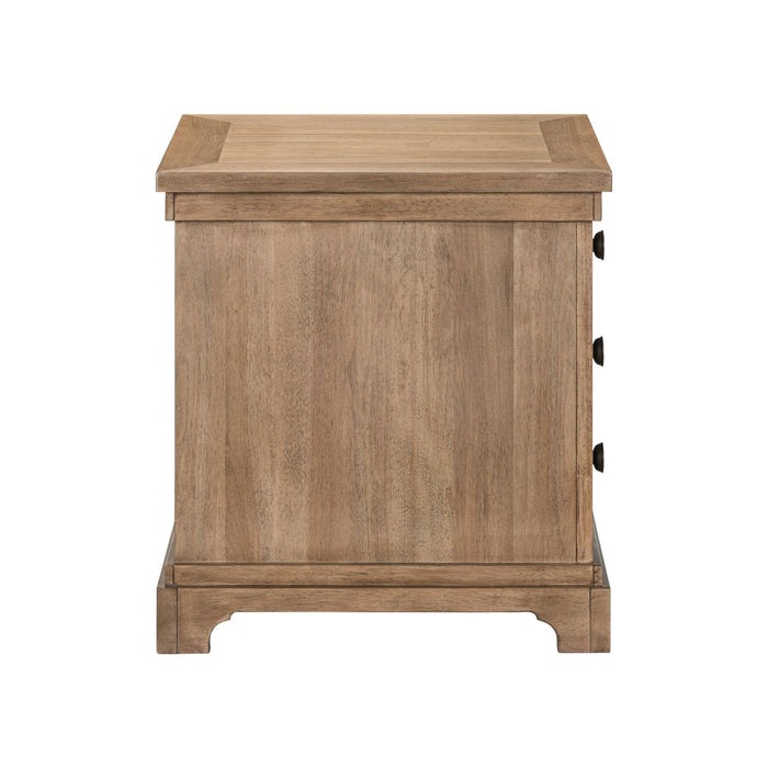 Haven Hills - Chairside Table - Camel Beige