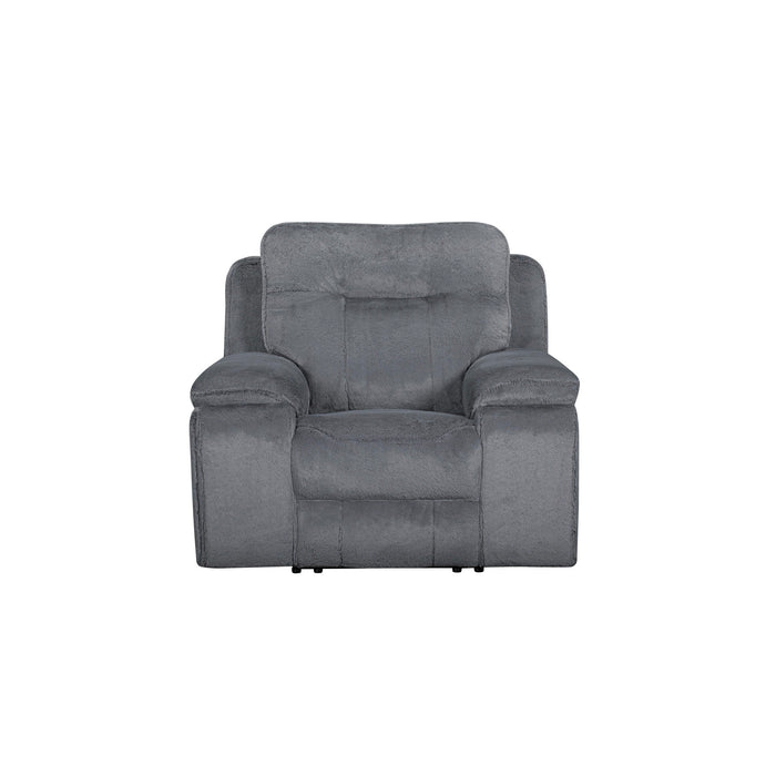 Teddy - Recliner With Power Headrest & Footrest - Gray