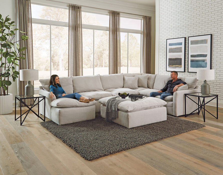 Harper - Sectional With Cocktail Ottoman