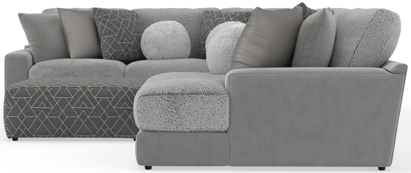 Sectional, Ottoman
