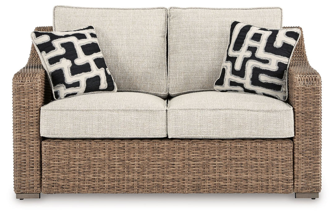 Beachcroft - Loveseat With Cushion - Beige
