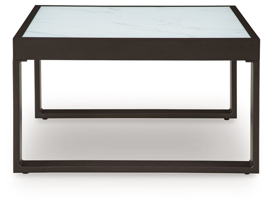 Beachloft - Square Cocktail Table - Black / Gray
