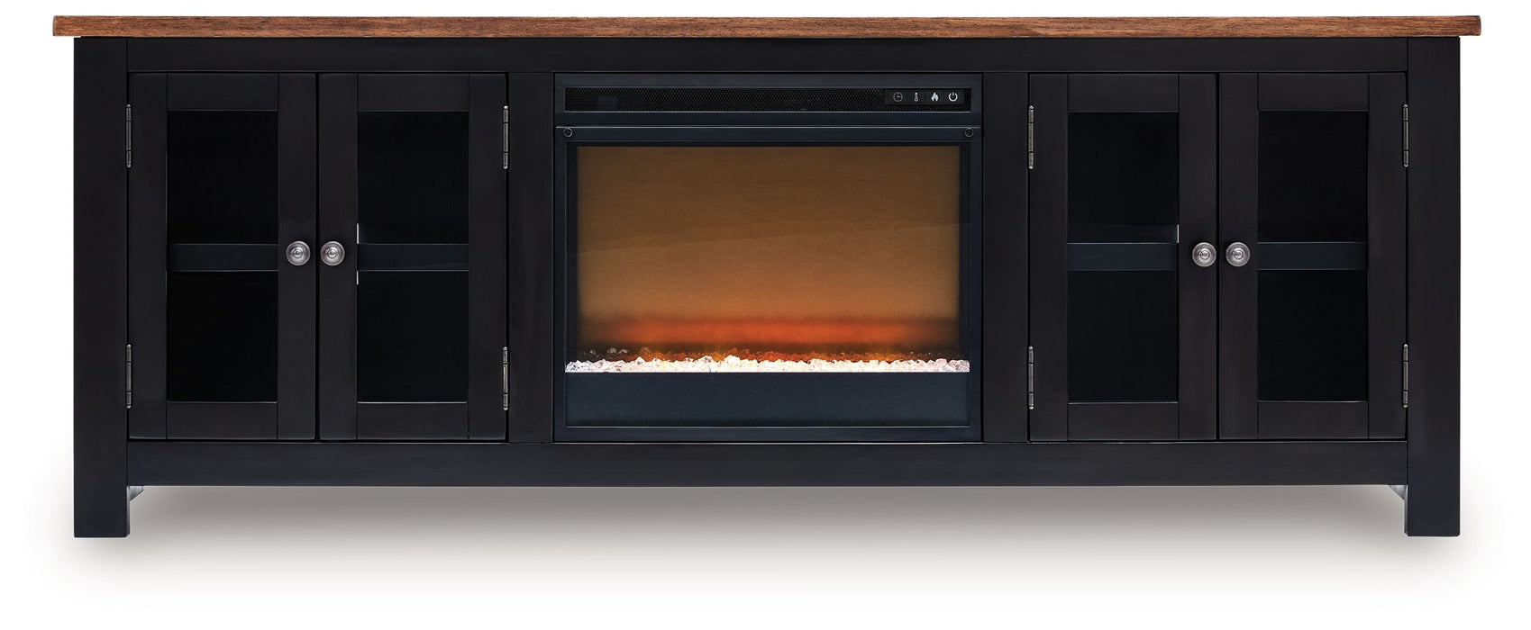 Wildenauer - 76" TV Stand With Electric Fireplace