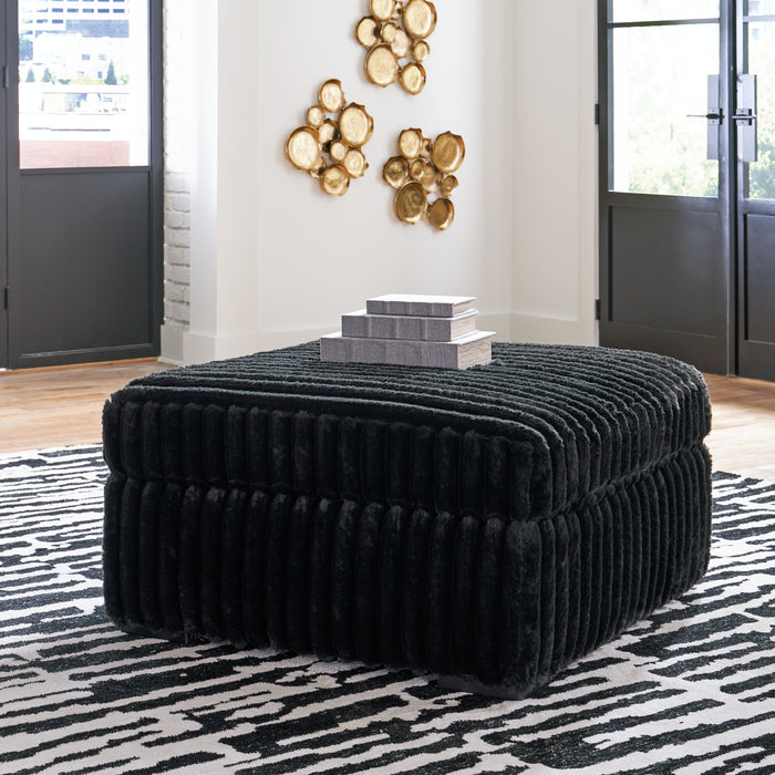 Midnight-Madness - Oversized Accent Ottoman