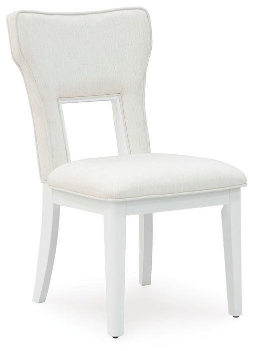 Chalanna - Dining Upholstered Side Chair (Set of 2) - White