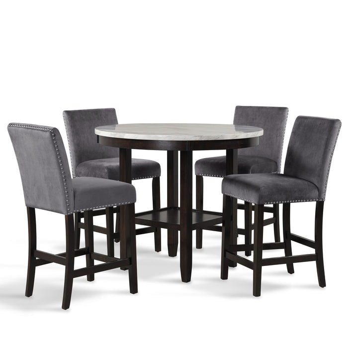 Celeste - Round Counter Table Set