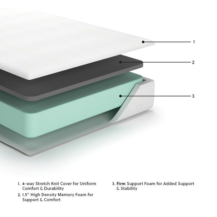 10 Inch Chime Memory Foam - Firm Memory Foam Mattress