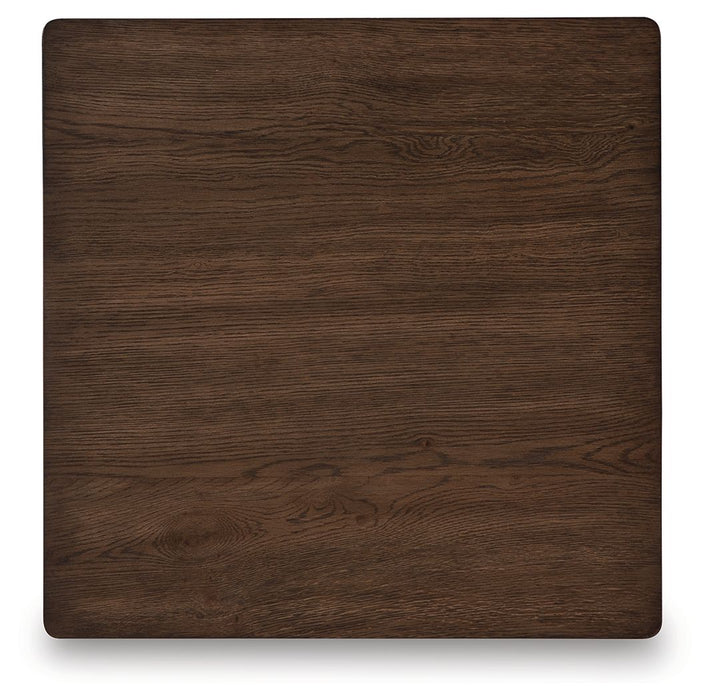 Hannodream - Square End Table - Warm Brown