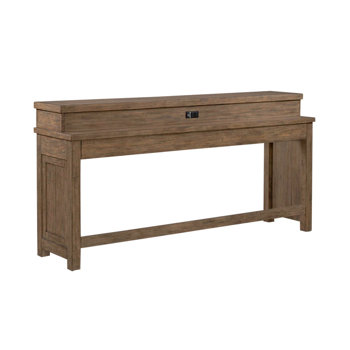 Pinebrook Ridge - Console Bar Table - Weathered Toffee