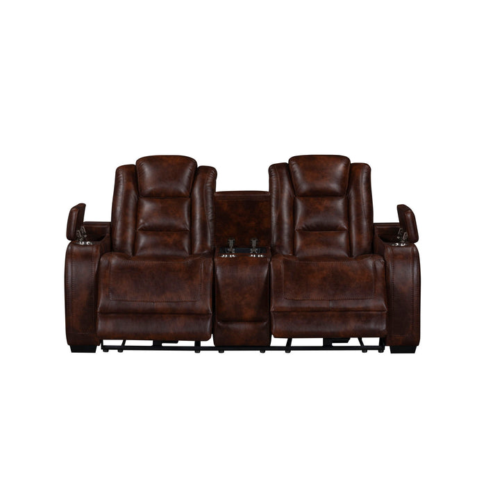 Chester - Reclining Console Loveseat