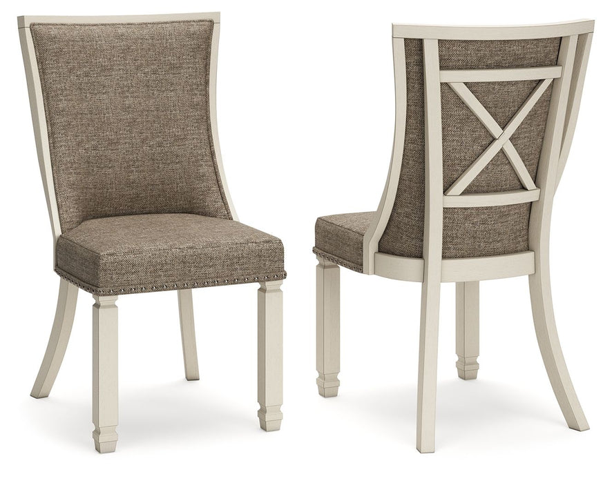 Bolanburg - Brown / Beige - Dining Uph Side Chair  - Uph Back