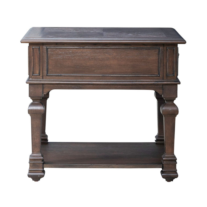 Provence Park - Drawer End Table - Chateau Brown