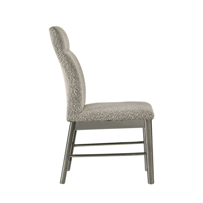 Lennox - Upholstered Side Chair (Set of 2) - Gray