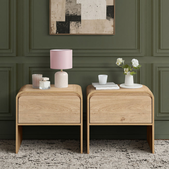 Mara - One Drawer End Table / Bedside Table