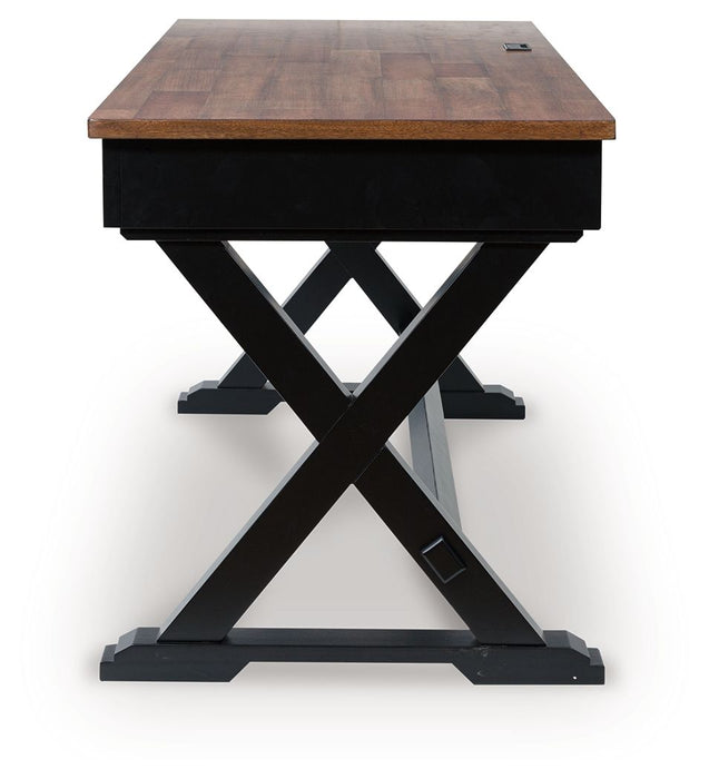 Wildenauer - Home Office Desk - Brown / Black