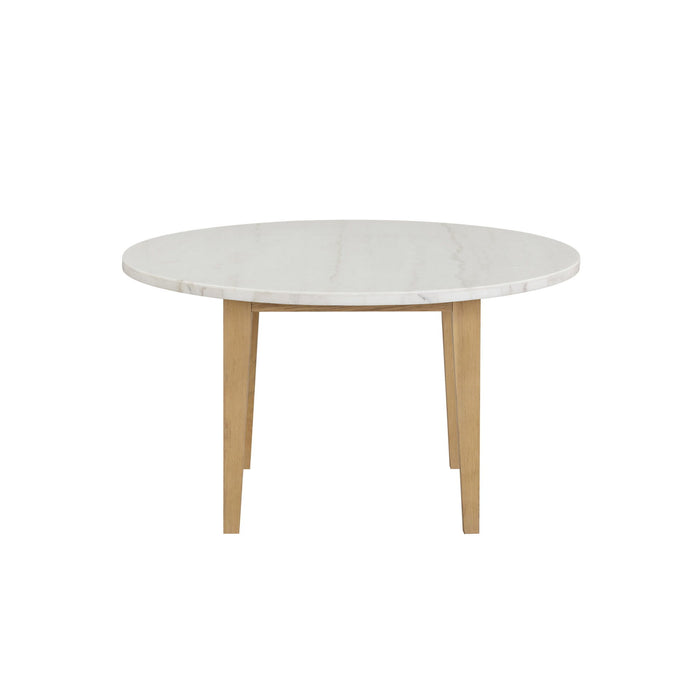 Essence - 54" Round Dining Table With Marble Top