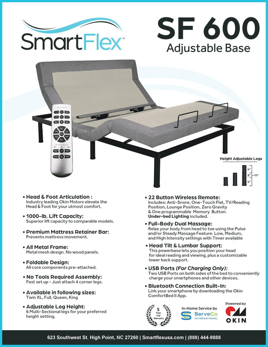 SF 600 Adjustable Full