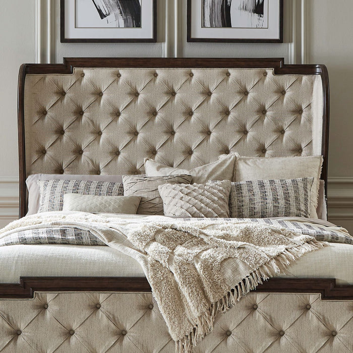 Provence Park - Upholstered Shelter Headboard